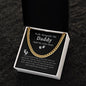 To My Daddy Cuban Link Chain Necklace New or Dad of Young Kids