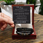 To My Son Bracelet