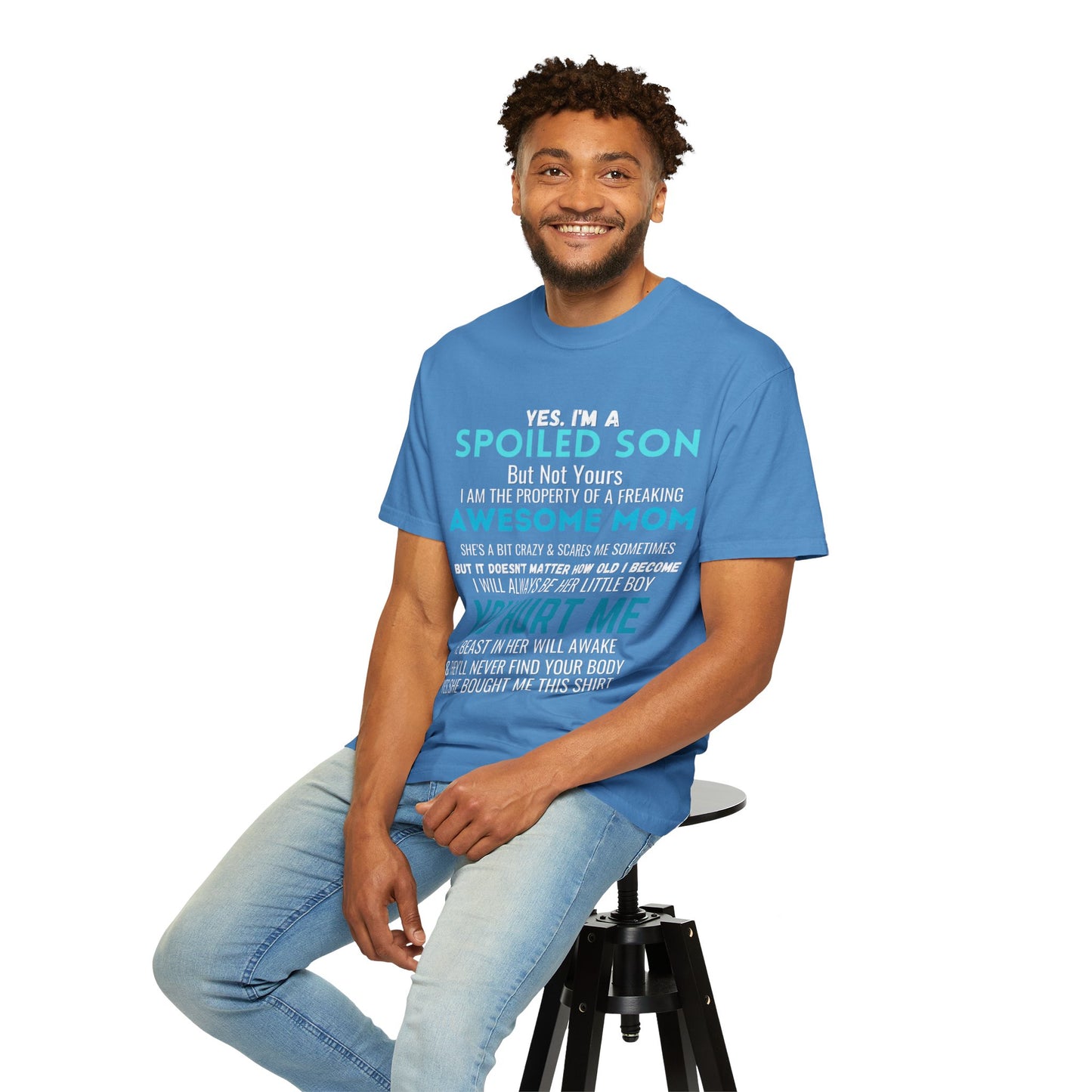 To My Son | Unisex Garment-Dyed T-shirt