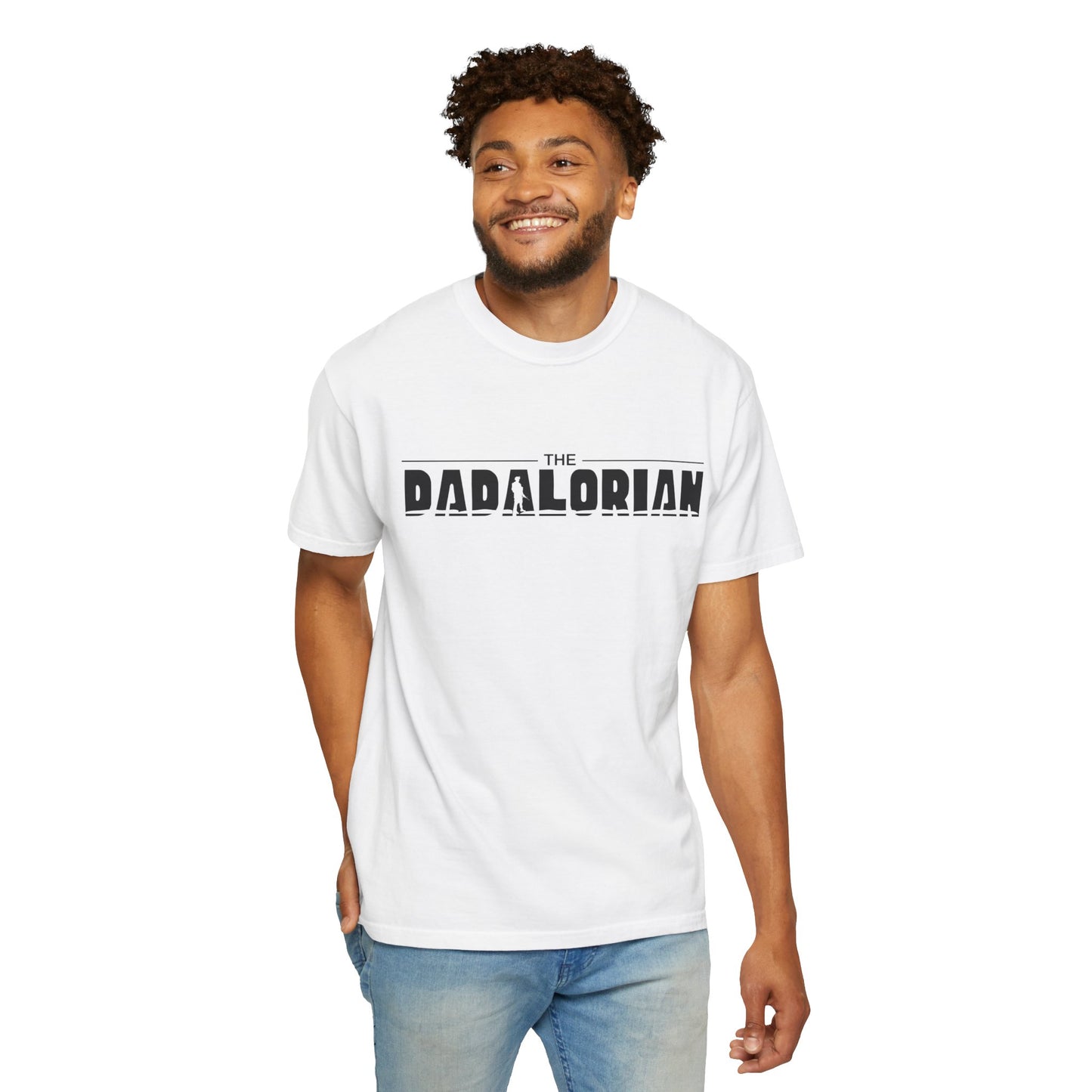 To My Dad | The Dadalorian | Unisex Garment-Dyed T-shirt